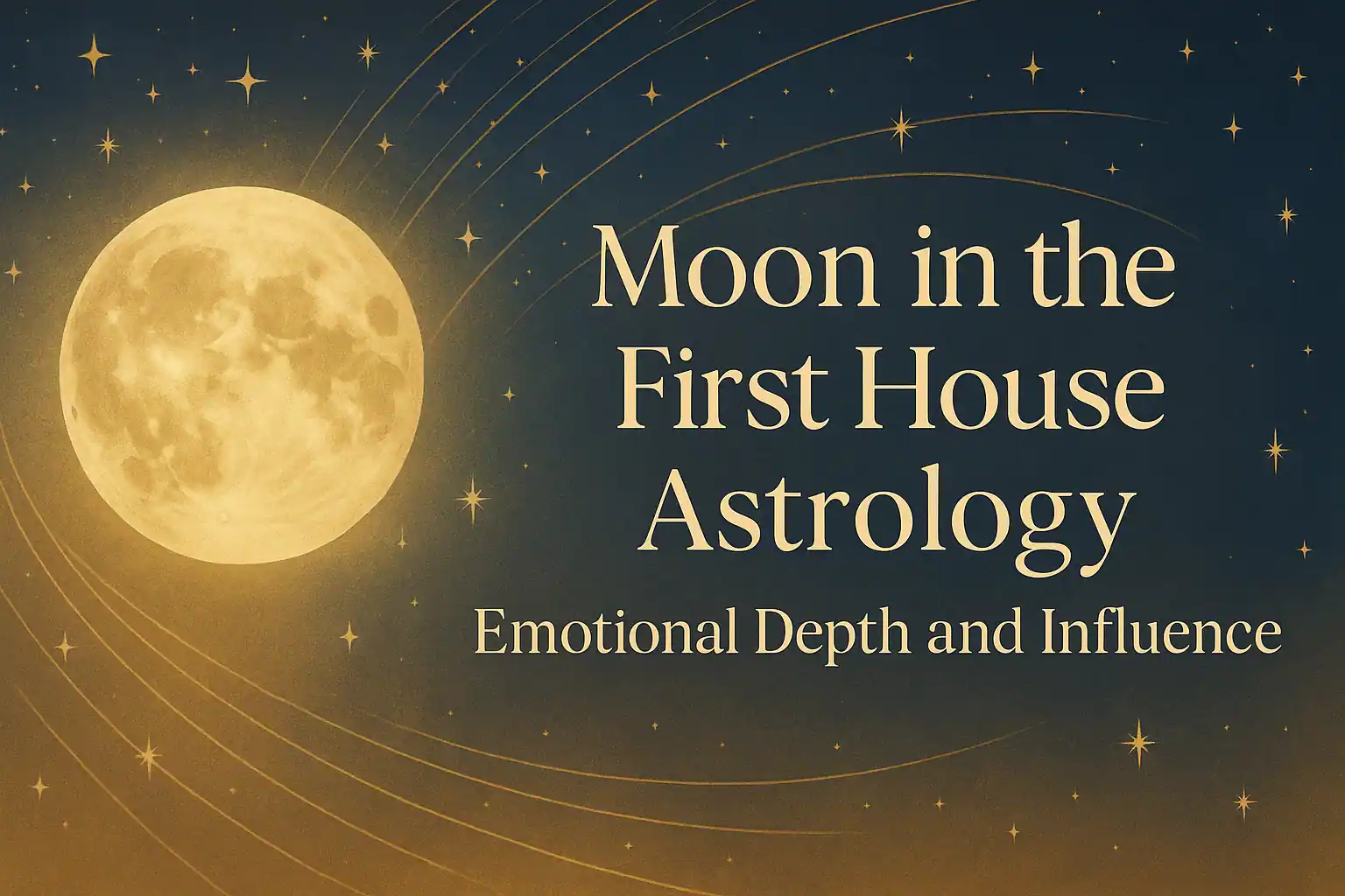 Moon in the First House Astrology