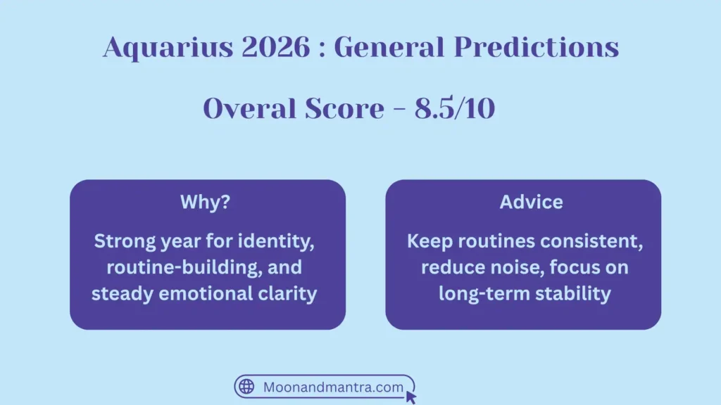 2026 astrology predictions for Aquarius