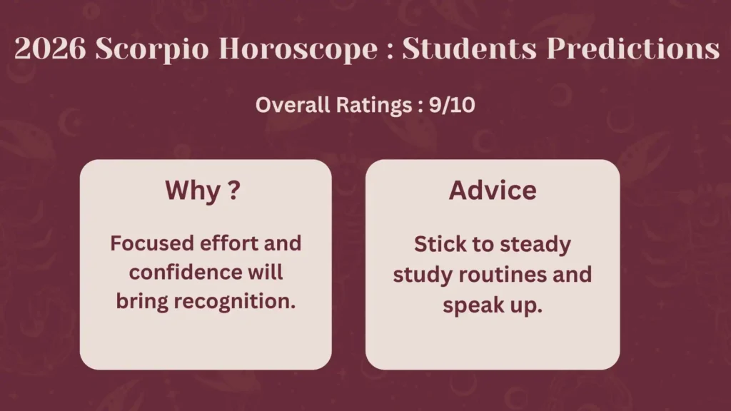 2026 predictions astrology Scorpio