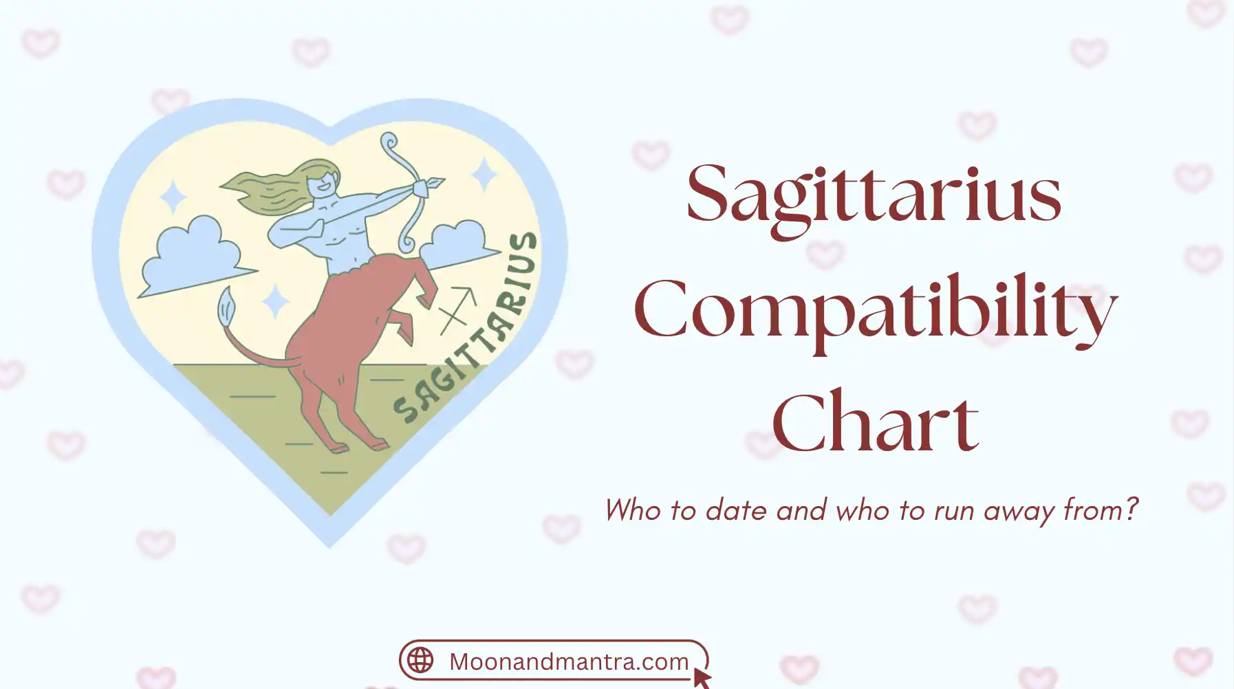 Sagittarius Compatibility Chart with all 12 Signs