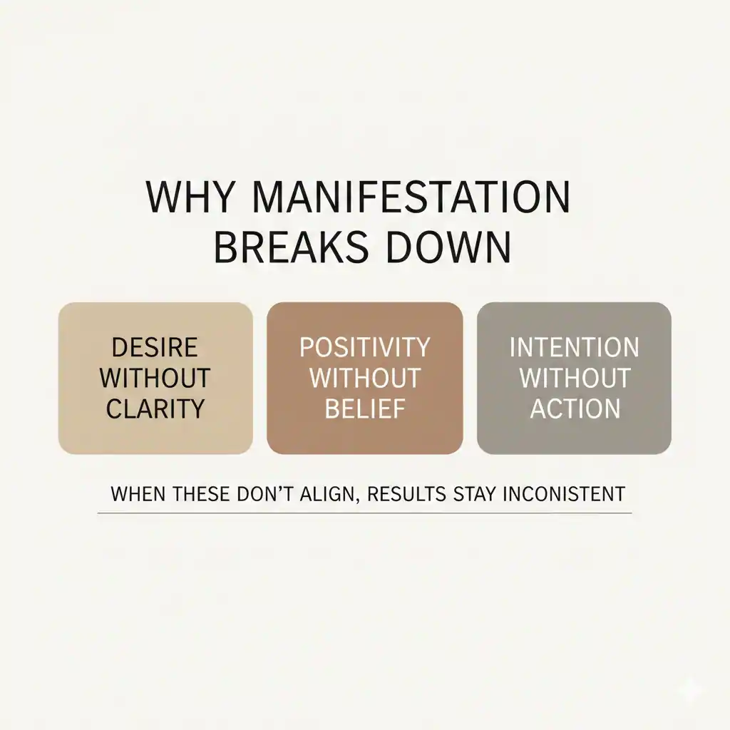 why is my manifestation not working