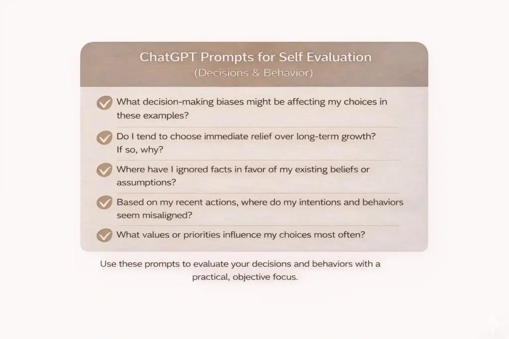 Best ChatGPT Prompts for Self Analysis