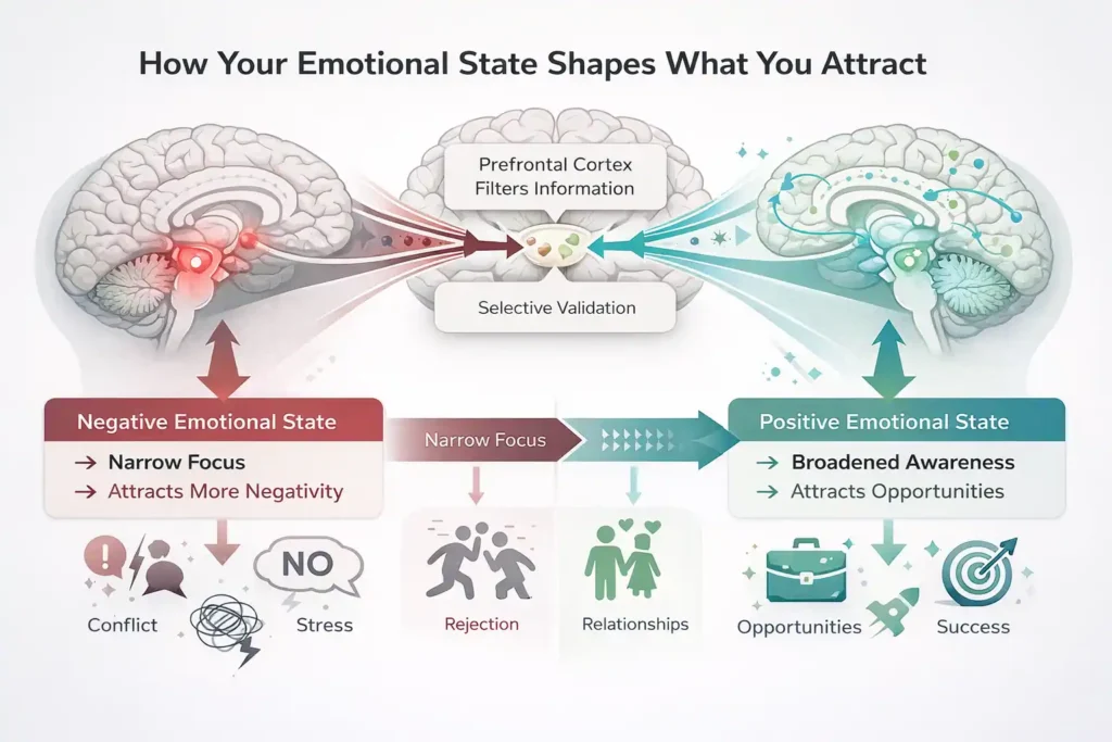 emotional state shapes what you attract