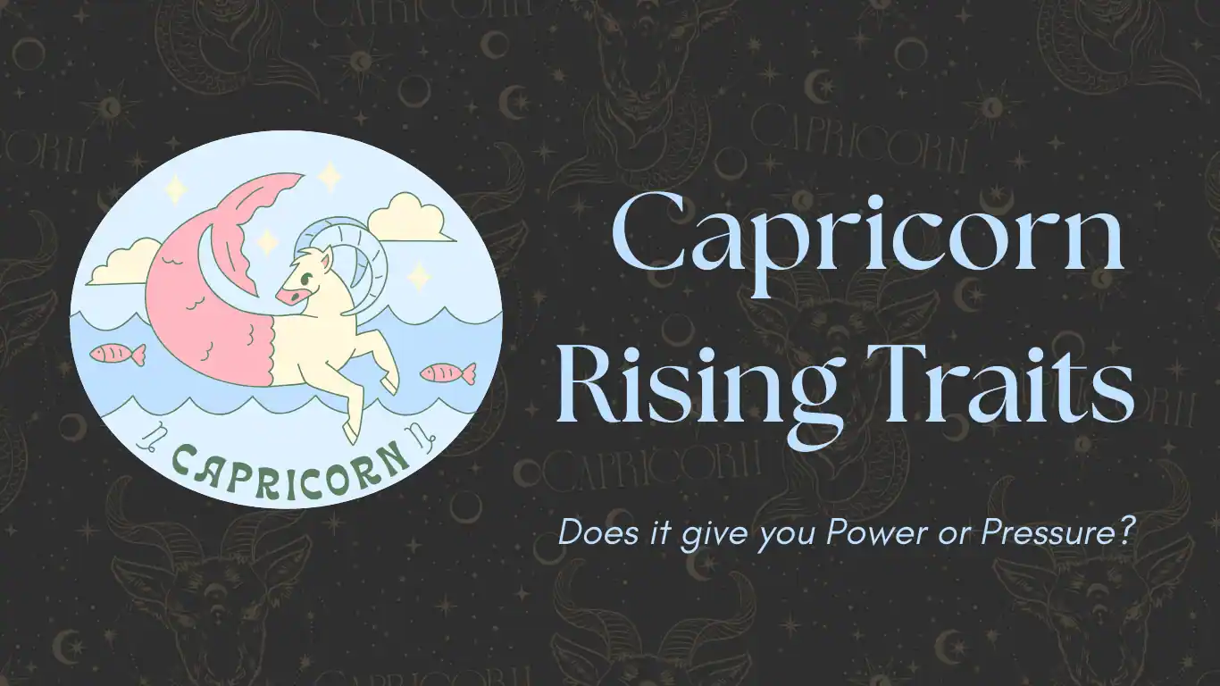 Capricorn rising traits