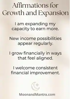 Manifest money affirmations