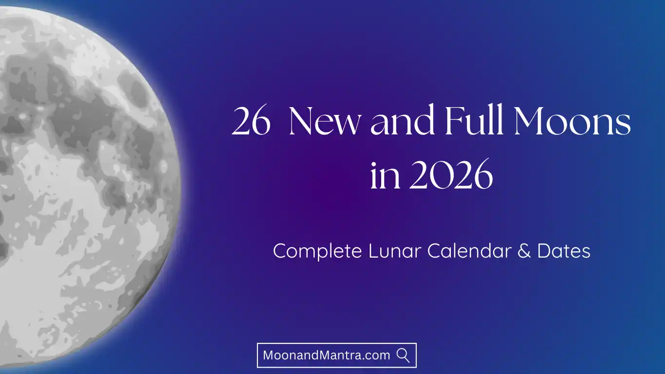 New and Full Moons in 2026