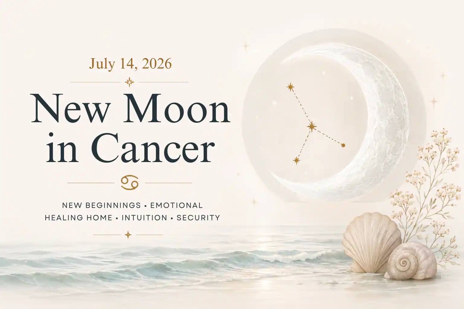 New Moon in Cancer 2026