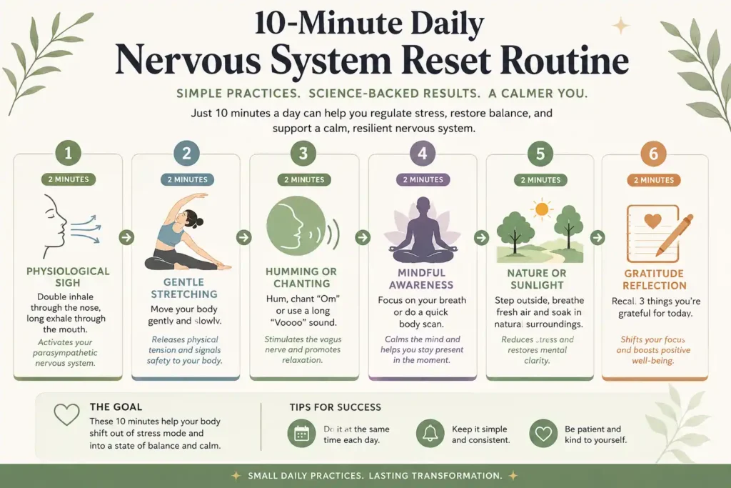 How to regulate nervous system